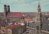 München - Die Frauenkirche und das Rathaus - 1963