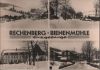 Rechenberg-Bienenmühle - 4 Teilbilder - 1961