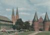 Lübeck - St. Marien und Holstentor - 1959