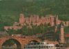 Heidelberg - Alte Brücke und Salonschiff - 1977