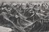 Schweiz - Thunersee - Reliefkarte - ca. 1960