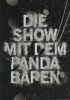 Werbekarten Show mit Pandabären