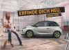 Werbekarte Opel Adam