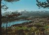 Österreich - Velden - Blick von der Aussicht auf die Bucht - ca. 1985