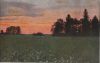 Preview image: Landschaft Wiese bei Sonnenuntrgang Landschaft Wiese bei Sonnenuntrgang